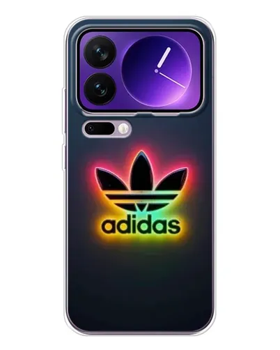 Чехол для Xiaomi 17 Pro Max с картинкой «Неоновый Adidas»