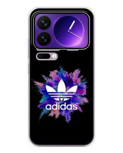 Чехол для Xiaomi 17 Pro Max с картинкой «Взрыв красок Adidas»
