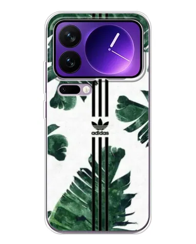 Чехол для Xiaomi 17 Pro Max с картинкой «Пальмовые листья адидас»