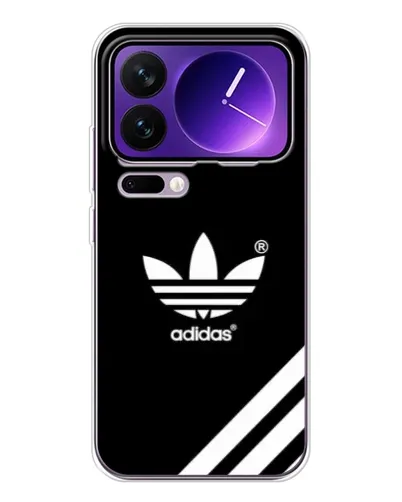 Чехол для Xiaomi 17 Pro Max с картинкой «Adidas с диагональными полосами»