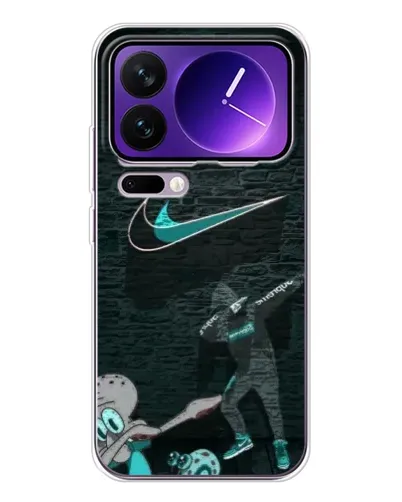 Чехол для Xiaomi 17 Pro Max с картинкой «Спортивный арт Nike»