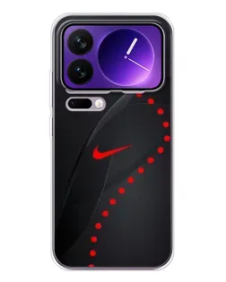 Чехол для Xiaomi 17 Pro Max с картинкой «Абстрактный дизайн Nike»