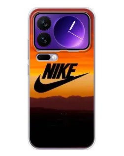 Чехол для Xiaomi 17 Pro Max с картинкой «Nike — вечерний горизонт»