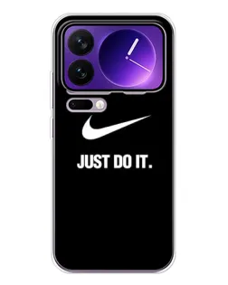 Чехол для Xiaomi 17 Pro Max с картинкой «Классический принт Nike»