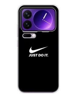 Чехол для Xiaomi 17 Pro Max с картинкой «Минимализм от Nike»