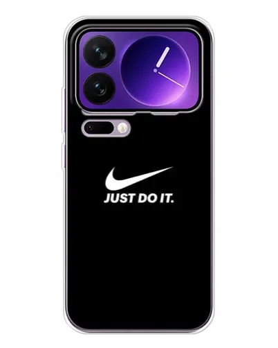 Чехол для Xiaomi 17 Pro Max с картинкой «Минимализм от Nike»