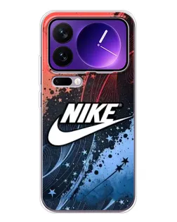Чехол для Xiaomi 17 Pro Max с картинкой «Градиентный принт Найк»