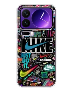 Чехол для Xiaomi 17 Pro Max с картинкой «Яркий коллаж Nike» Чехол для Xiaomi 17 Pro Max с картинкой «Яркий коллаж Nike»