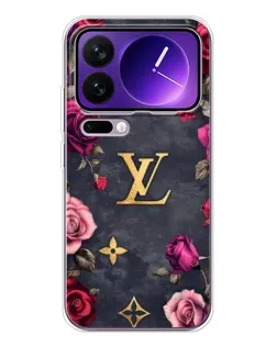 Чехол для Xiaomi 17 Pro Max с картинкой «Цветочный Louis Vuitton»