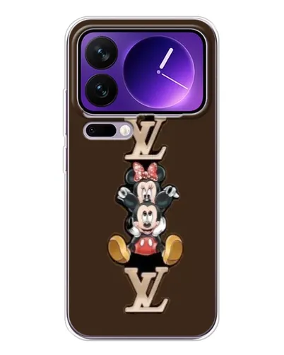 Чехол для Xiaomi 17 Pro Max с картинкой «LV и Микки Маус» Чехол для Xiaomi 17 Pro Max с картинкой «LV и Микки Маус»
