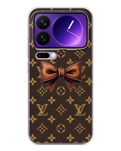 Чехол для Xiaomi 17 Pro Max с картинкой «LV с бантом» Чехол для Xiaomi 17 Pro Max с картинкой «LV с бантом»