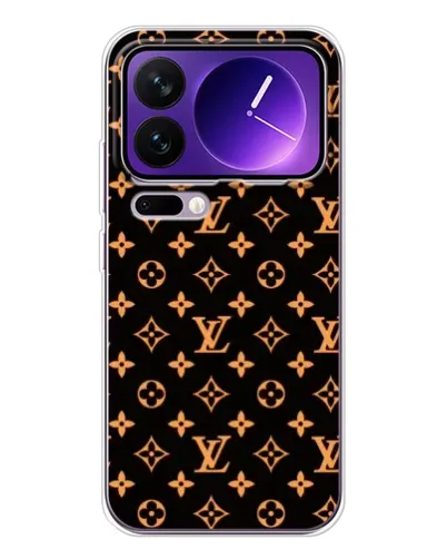 Чехол для Xiaomi 17 Pro Max с картинкой «Золотая монограмма LV» Чехол для Xiaomi 17 Pro Max с картинкой «Золотая монограмма LV»