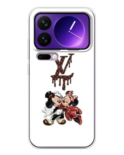 Чехол для Xiaomi 17 Pro Max с картинкой «LV и Микки Маус» Чехол для Xiaomi 17 Pro Max с картинкой «LV и Микки Маус»