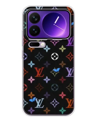Чехол для Xiaomi 17 Pro Max с картинкой «Цветная монограмма LV» Чехол для Xiaomi 17 Pro Max с картинкой «Цветная монограмма LV»