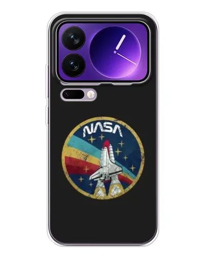 Чехол для Xiaomi 17 Pro Max с картинкой «NASA — эмблема миссии»