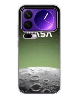 Чехол для Xiaomi 17 Pro Max с картинкой «NASA — лунный градиент» Чехол для Xiaomi 17 Pro Max с картинкой «NASA — лунный градиент»