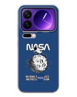Чехол для Xiaomi 17 Pro Max с картинкой «NASA — лунная миссия» Чехол для Xiaomi 17 Pro Max с картинкой «NASA — лунная миссия»