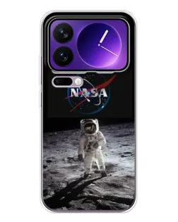 Чехол для Xiaomi 17 Pro Max с картинкой «Астронавт на Луне» Чехол для Xiaomi 17 Pro Max с картинкой «Астронавт на Луне»