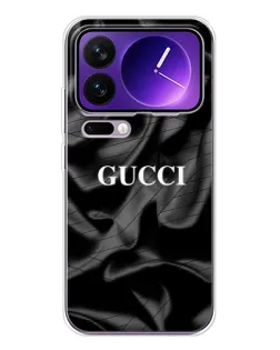 Чехол для Xiaomi 17 Pro Max с картинкой «Gucci — шелковые волны»