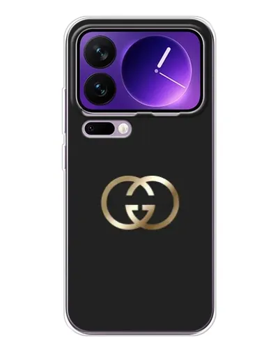 Чехол для Xiaomi 17 Pro Max с картинкой «Минимализм Gucci»