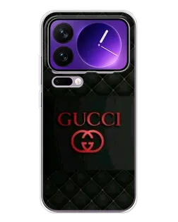 Чехол для Xiaomi 17 Pro Max с картинкой «Gucci — стеганый черный»