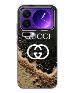 Чехол для Xiaomi 17 Pro Max с картинкой «Gucci — песчаные дюны»