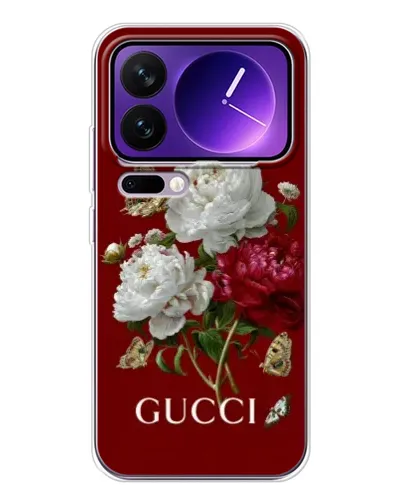 Чехол для Xiaomi 17 Pro Max с картинкой «Gucci —  сад»