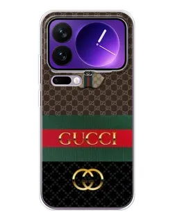 Чехол для Xiaomi 17 Pro Max с картинкой «Gucci — брендированный десерт»