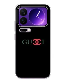 Чехол для Xiaomi 17 Pro Max с картинкой «Gucci — красный градиент»