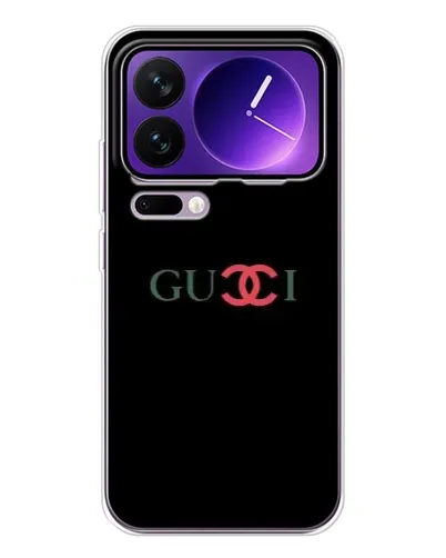 Чехол для Xiaomi 17 Pro Max с картинкой «Gucci — красный градиент»