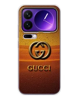 Чехол для Xiaomi 17 Pro Max с картинкой «Gucci — солнечный градиент»