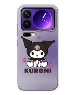 Чехол для Xiaomi 17 Pro Max с картинкой «Kuromi — фиолетовый арт» Чехол для Xiaomi 17 Pro Max с картинкой «Kuromi — фиолетовый арт»