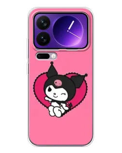 Чехол для Xiaomi 17 Pro Max с картинкой «Kuromi — любовь в сердце» Чехол для Xiaomi 17 Pro Max с картинкой «Kuromi — любовь в сердце»