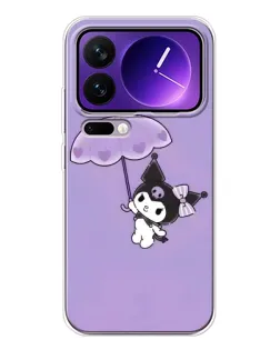 Чехол для Xiaomi 17 Pro Max с картинкой «Kuromi с зонтиком» Чехол для Xiaomi 17 Pro Max с картинкой «Kuromi с зонтиком»