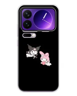 Чехол для Xiaomi 17 Pro Max с картинкой «My Melody и Kuromi» Чехол для Xiaomi 17 Pro Max с картинкой «My Melody и Kuromi»