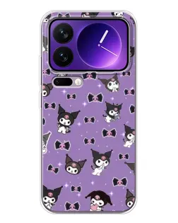 Чехол для Xiaomi 17 Pro Max с картинкой «Kuromi — паттерн» Чехол для Xiaomi 17 Pro Max с картинкой «Kuromi — паттерн»
