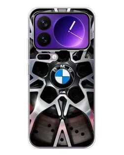 Чехол для Xiaomi 17 Pro Max с картинкой «BMW — деталь диска»
