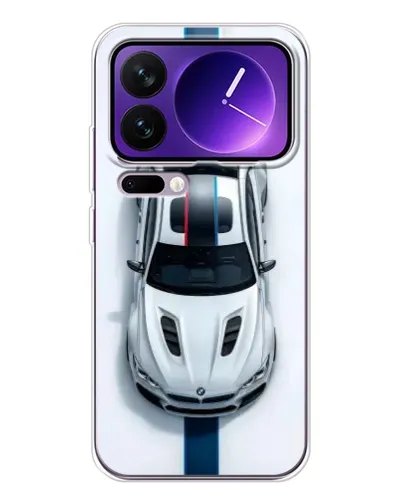Чехол для Xiaomi 17 Pro Max с картинкой «Вид сверху — BMW M»