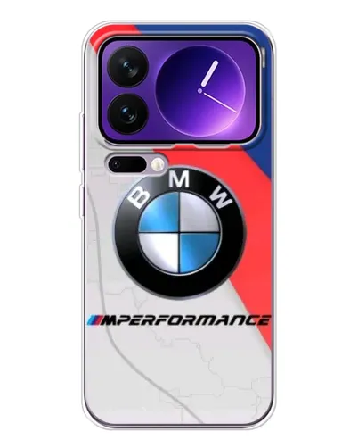 Чехол для Xiaomi 17 Pro Max с картинкой «BMW Performance стиль»