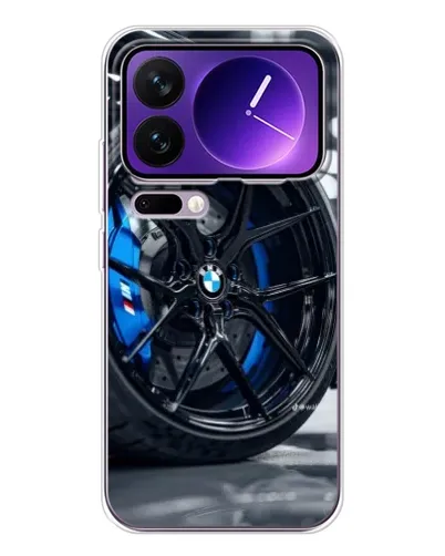 Чехол для Xiaomi 17 Pro Max с картинкой «Колесо BMW вблизи»