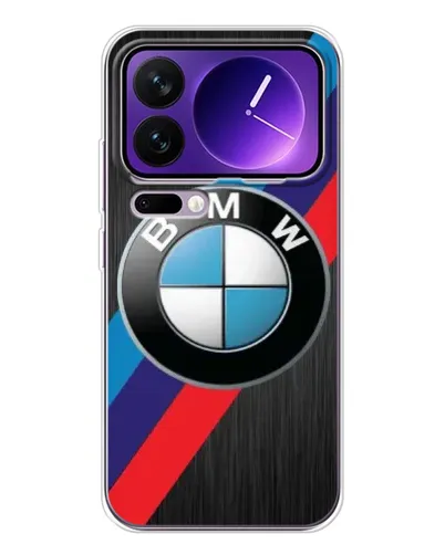 Чехол для Xiaomi 17 Pro Max с картинкой «BMW M-stripes стиль»