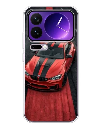 Чехол для Xiaomi 17 Pro Max с картинкой «BMW на красной дорожке»