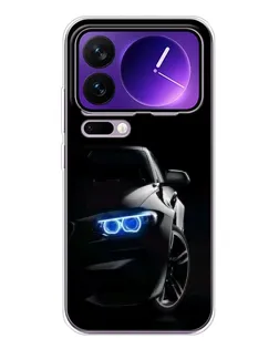 Чехол для Xiaomi 17 Pro Max с картинкой «BMW — ночной взгляд»