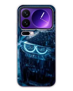 Чехол для Xiaomi 17 Pro Max с картинкой «BMW под дождем»
