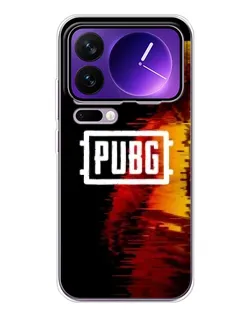 Чехол для Xiaomi 17 Pro Max с картинкой «Яркий логотип PUBG»