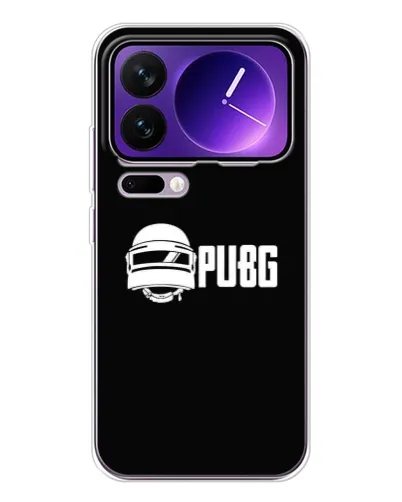 Чехол для Xiaomi 17 Pro Max с картинкой «PUBG — классический лого» Чехол для Xiaomi 17 Pro Max с картинкой «PUBG — классический лого»
