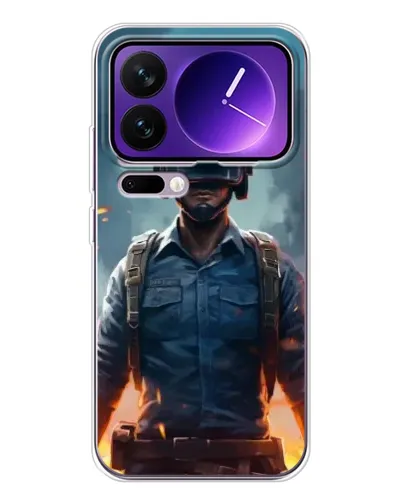 Чехол для Xiaomi 17 Pro Max с картинкой «PUBG — реалистичный герой» Чехол для Xiaomi 17 Pro Max с картинкой «PUBG — реалистичный герой»