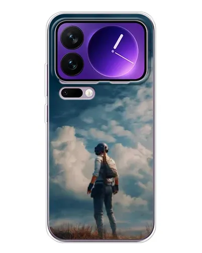 Чехол для Xiaomi 17 Pro Max с картинкой «Герой PUBG на скале» Чехол для Xiaomi 17 Pro Max с картинкой «Герой PUBG на скале»