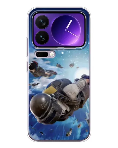 Чехол для Xiaomi 17 Pro Max с картинкой «Десант PUBG — прыжок» Чехол для Xiaomi 17 Pro Max с картинкой «Десант PUBG — прыжок»