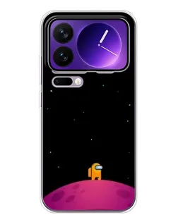 Чехол для Xiaomi 17 Pro Max с картинкой «Одинокий герой на планете»